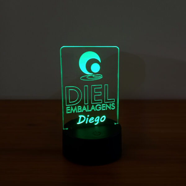 Luminária Logo Marca (Personalizada LED) - Imagem 2