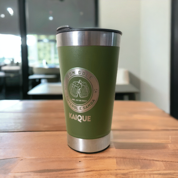 Copo Térmico Personalizado Modelo Vaso (Laser)