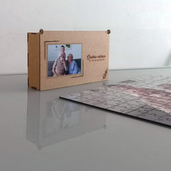 Quebra-Cabeça MDF 3mm Personalizado - Imagem 3