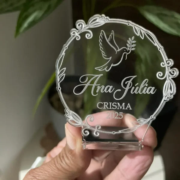 Lembrancinha Primeira Eucaristia | Crisma | Batizado (Kit 5 Unid.) - Imagem 3