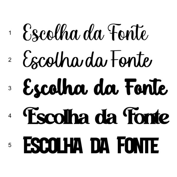Letreiro em MDF Frase Personalizada - Imagem 4