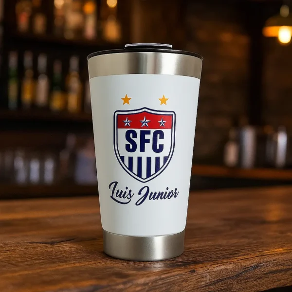 Copo Térmico Personalizado Modelo Vaso (DTF)