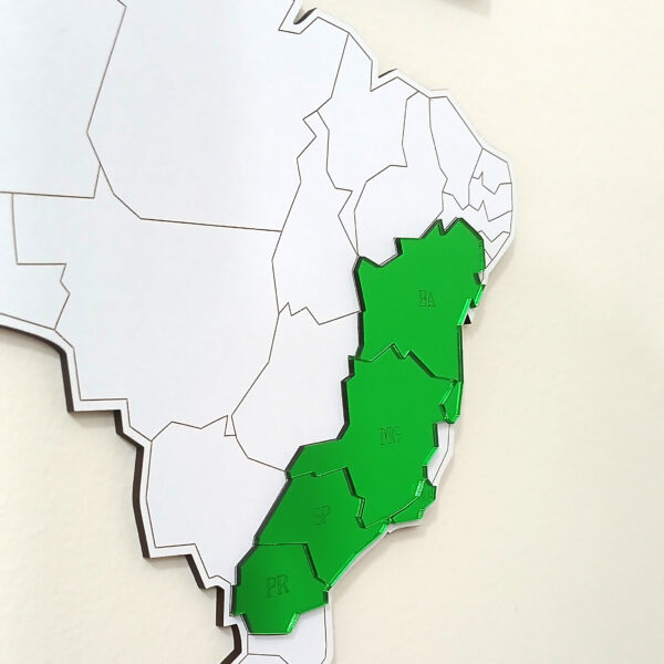 Mapa Brasil para Marcar Entregas / Viagens - Imagem 2