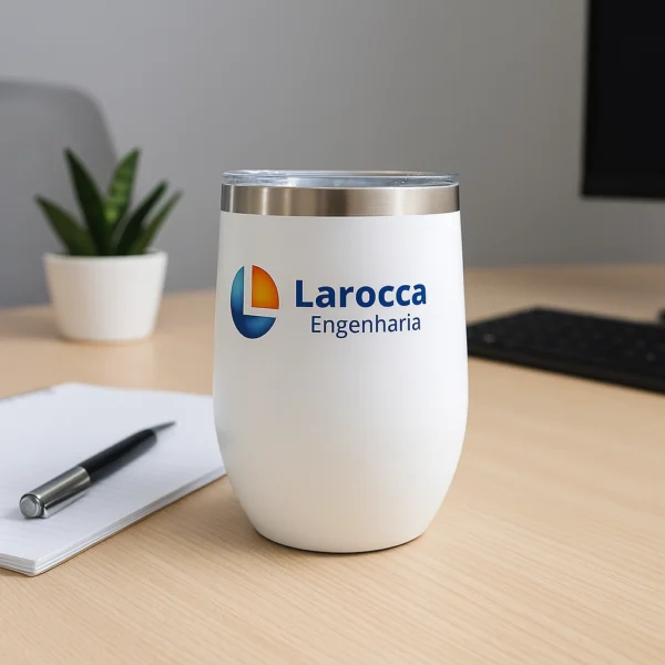 Copo Térmico Personalizado Modelo Cuia (DTF)